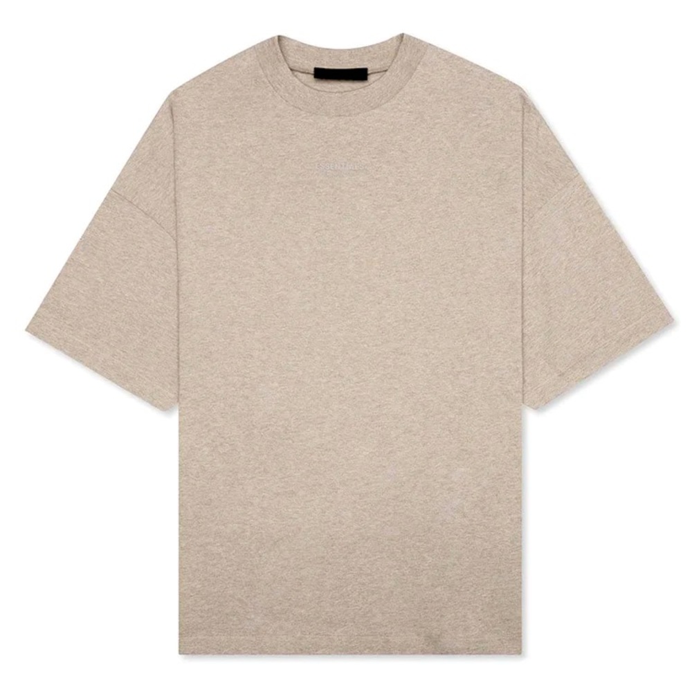 Fear of god essentials tee core heather nwt